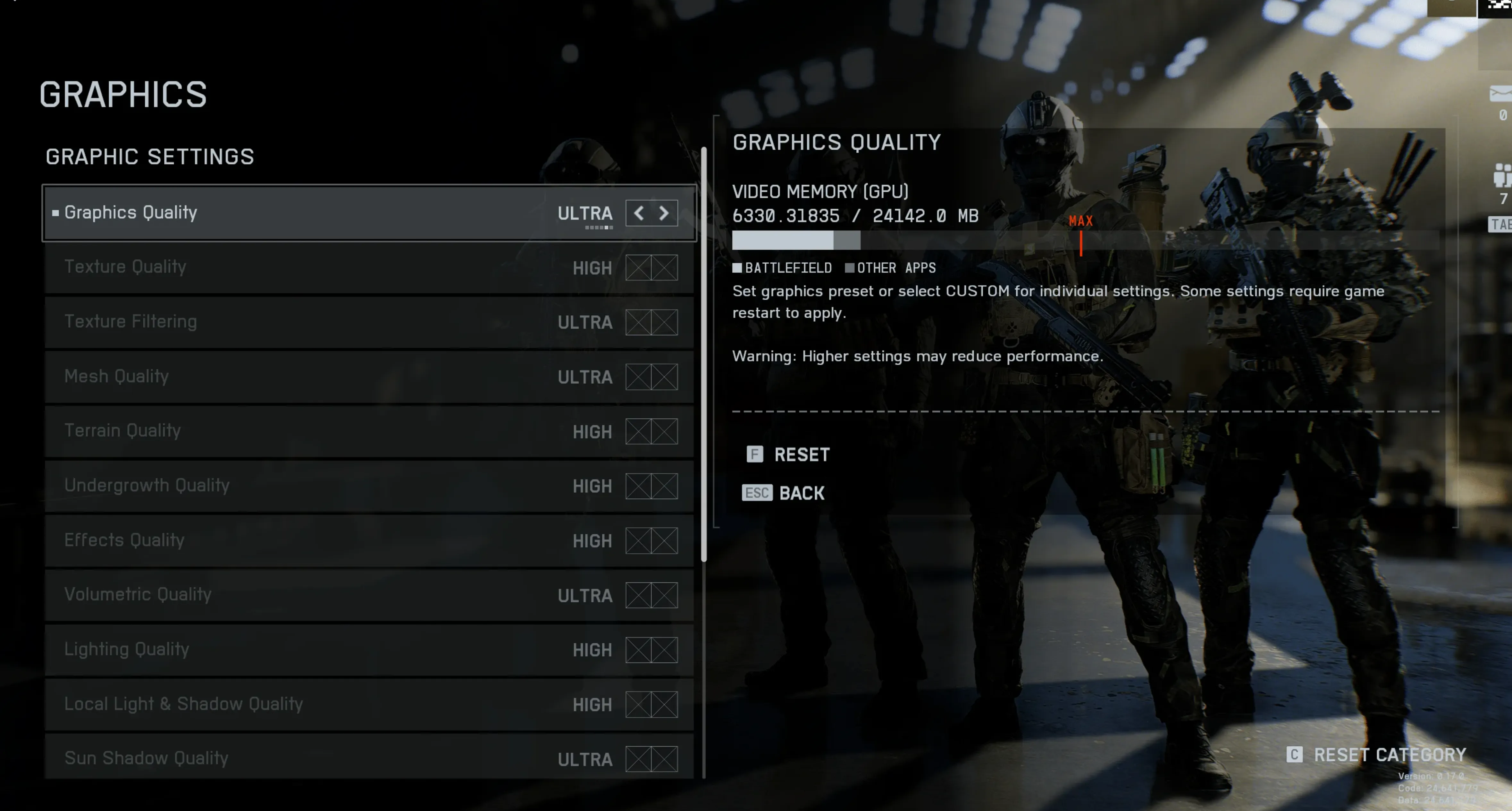 Best Advanced Graphics Settings In BF6
